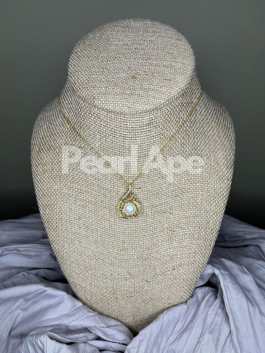 N0006 Freshwater Pearl Pendant Necklace