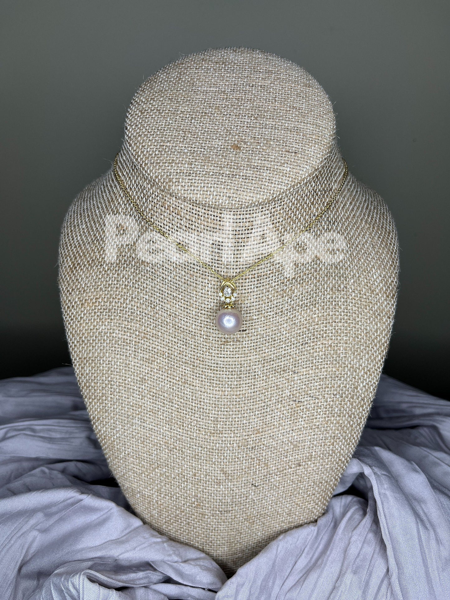 N0021 Freshwater Pearl Pendant Necklace