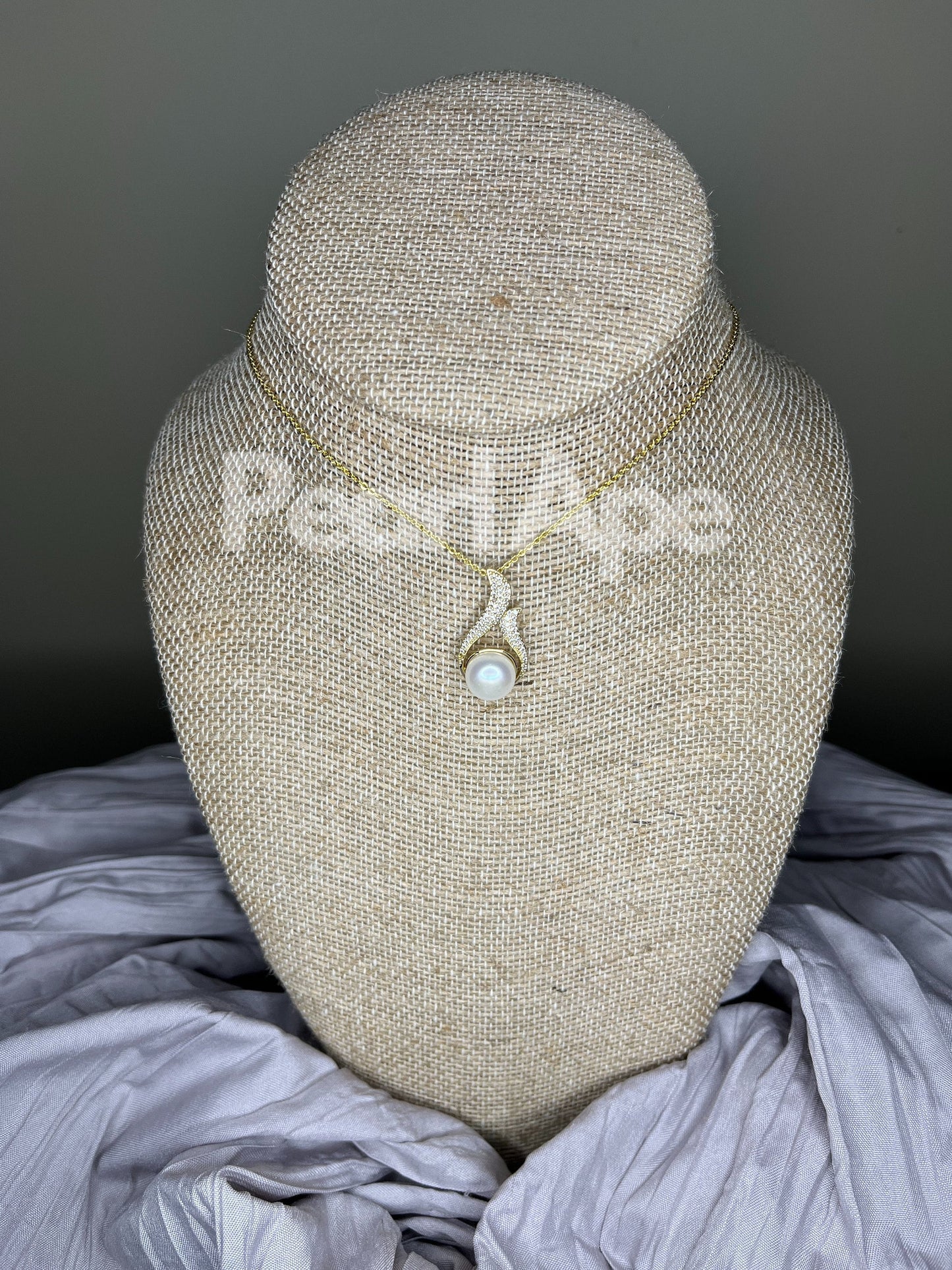 N0001 Freshwater Pearl Pendant Necklace